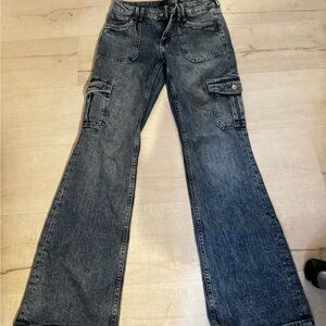 Aeropostale Dark Blue Flare Jeans